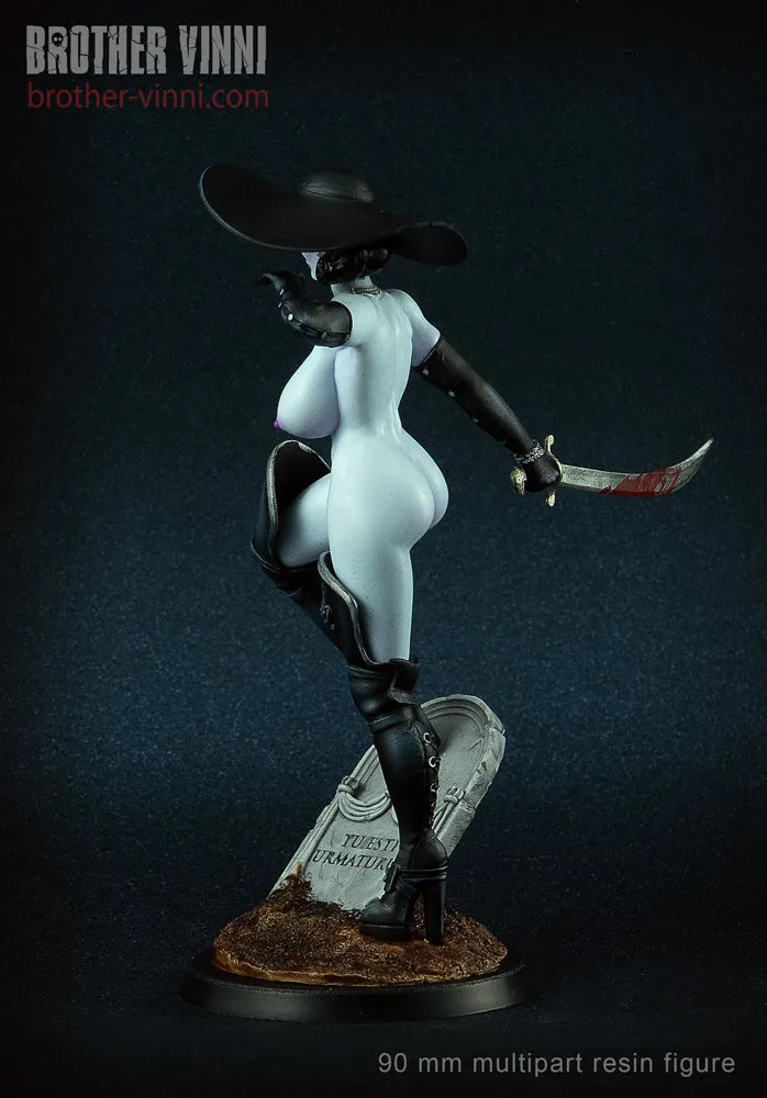 BROTHER VINNI Vampire Lady figurine vampire 90 mm peinte