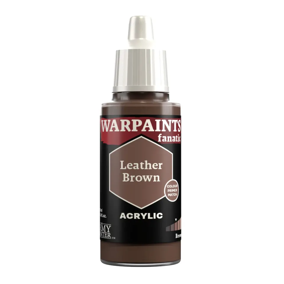 Army Painter Warpaints Fanatic Leather Brown peinture 18ml cuir