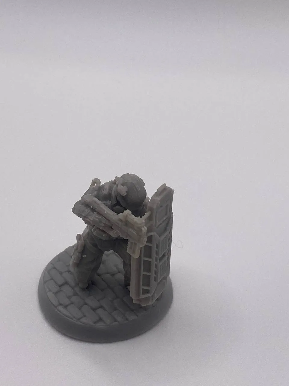 Epic Forge Soldats Sci-Fi avec Boucliers Tactiques figurine
