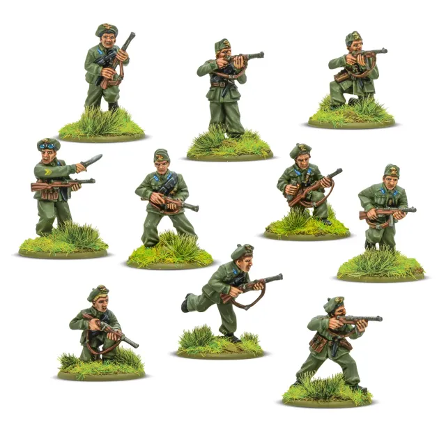 Bolt Action Italian X Arditi Section figurines métal 10 pièces