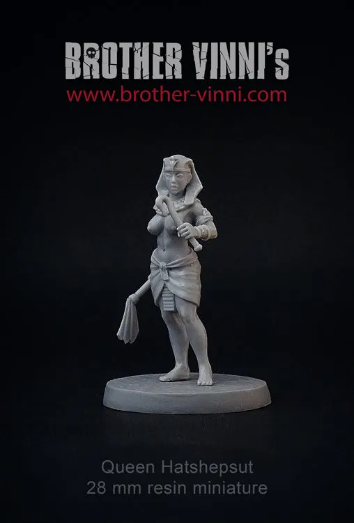 Brother Vinni Hatshepsut pharaon figurine résine 28mm femme