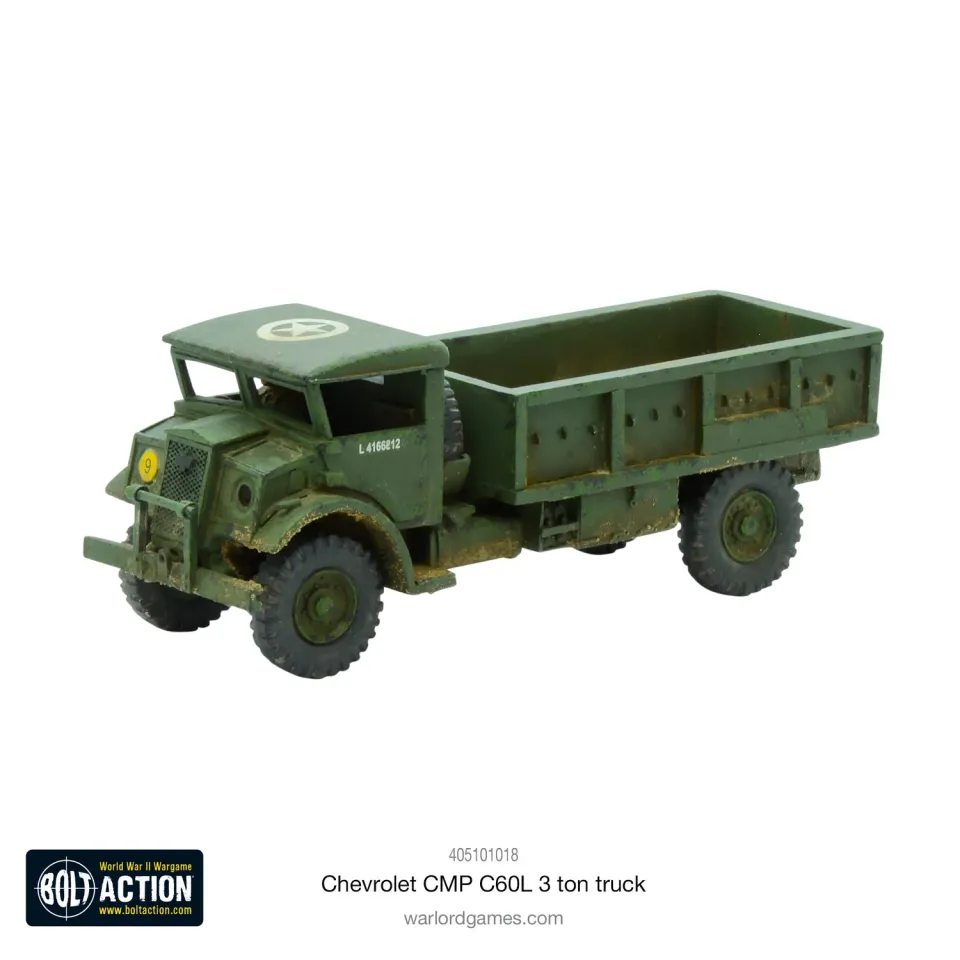 Bolt Action Chevrolet CMP C60L camion 3 tonnes résine