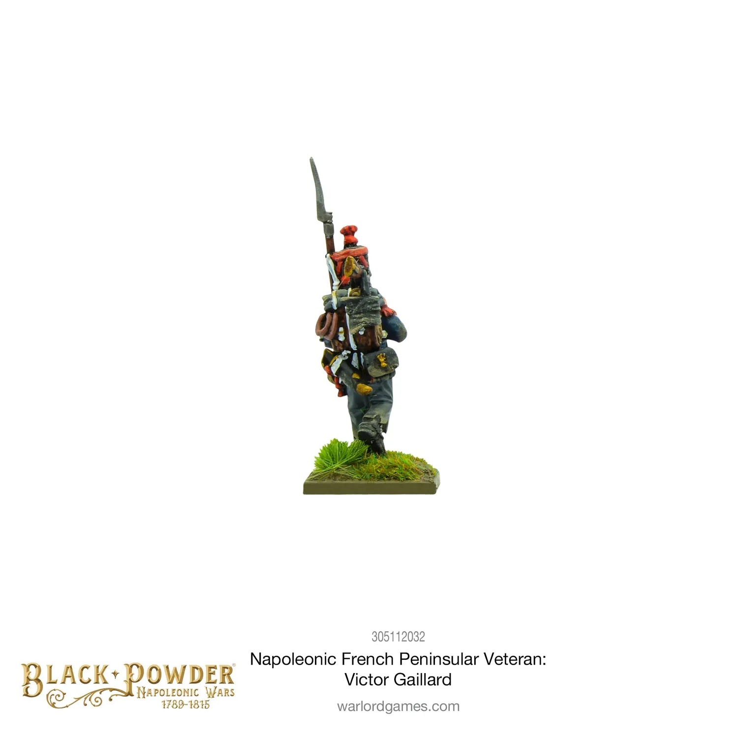 Black Powder Victor Gaillard figurine vétéran péninsulaire