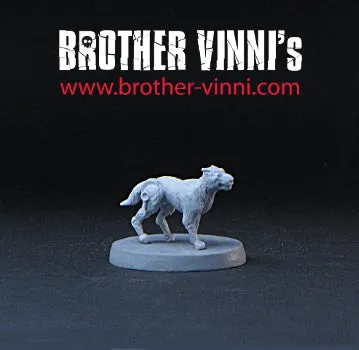 BROTHER VINNI Robot Dog miniature figurine 28 mm résine