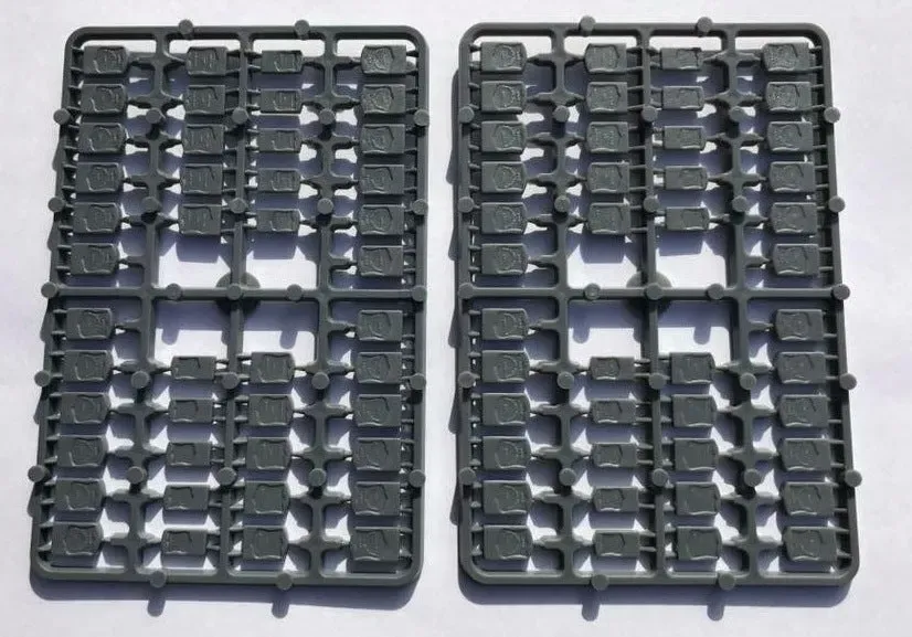 Bolt Action American Style Gravestones (A) décor de cimetière 44 pièces