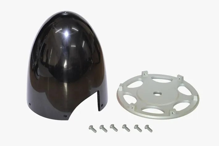 Black Horse Model Scale Spinner cône 95mm noir