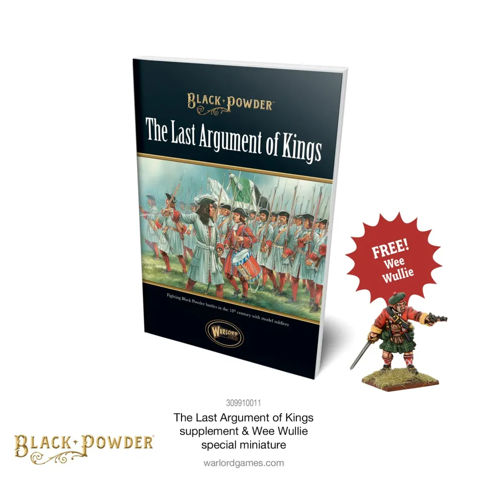 Black Powder Last Argument of Kings livre supplément règles