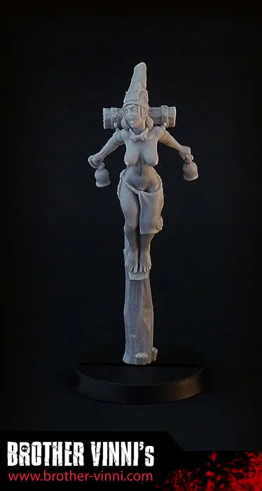 BROTHER VINNI Female Heretic 28 mm figurine résine 1 pièce