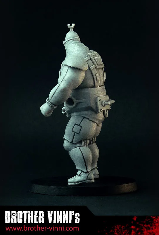 Brother Vinni Big Freak figurine résine 28mm mutant