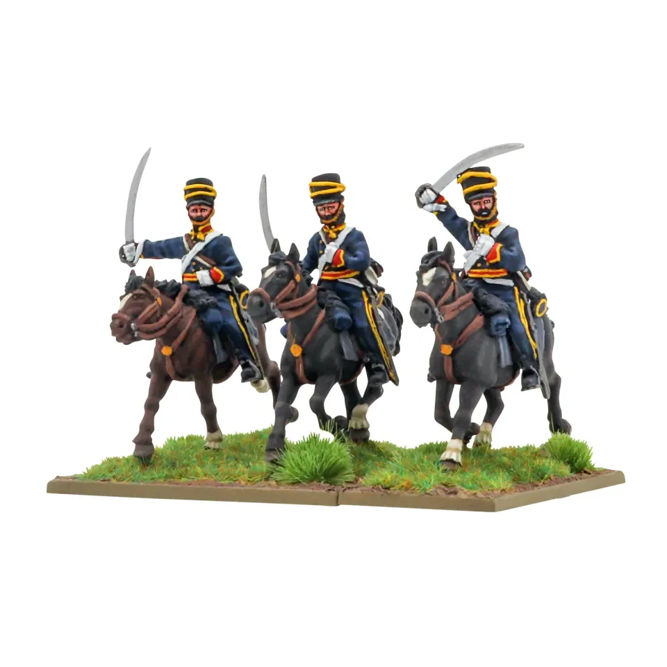 Bolt Action Black Powder Crimean War British Light Dragoons cavalerie métal