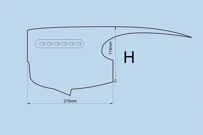 Black Horse Model BH184-A Heinkel He 111 capot 20cc
