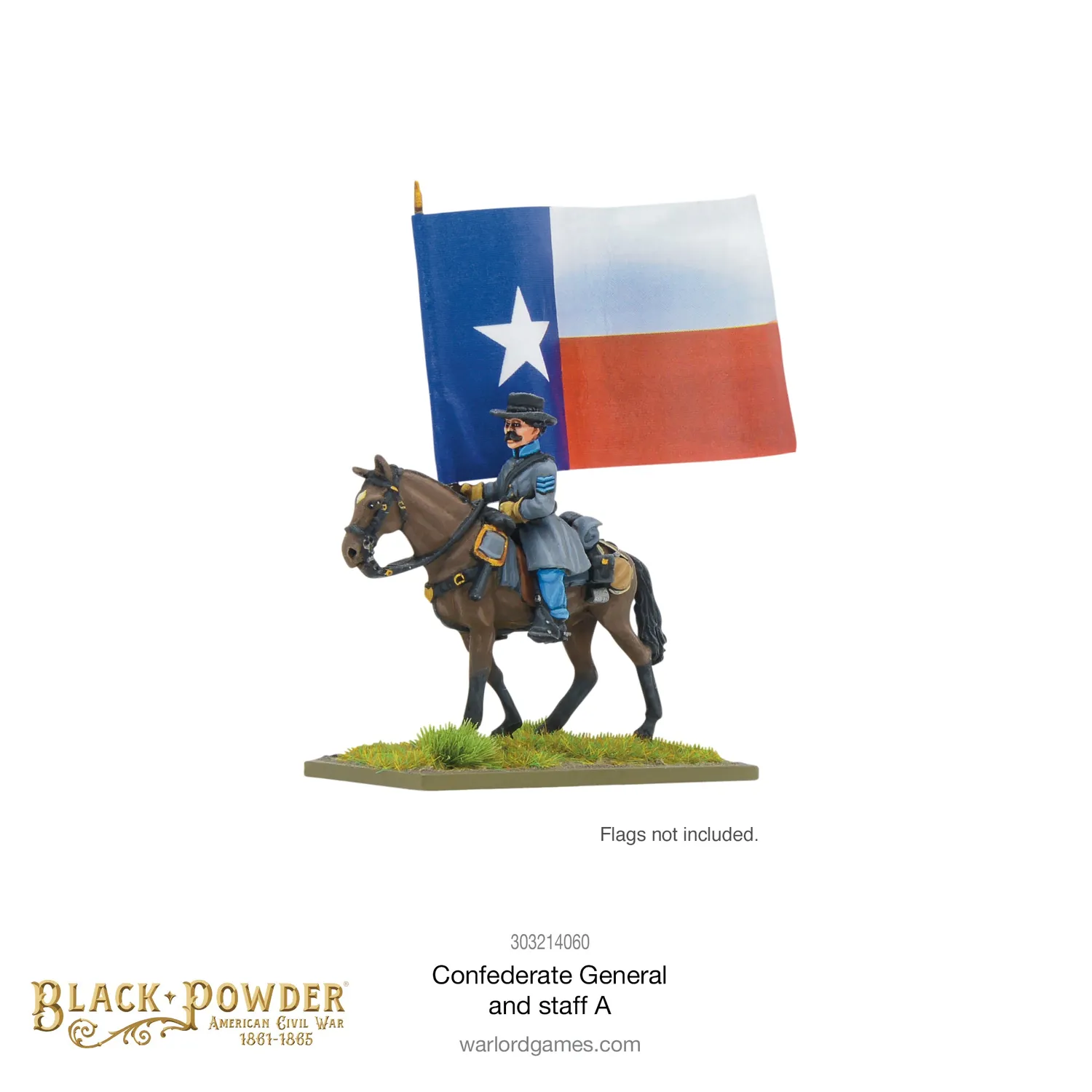 Warlord Games Black Powder Général confédéré A figurines métal