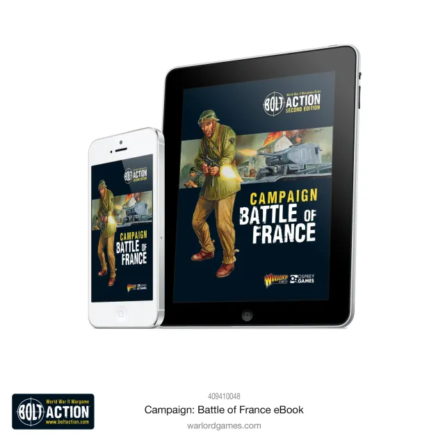 Bolt Action Battle of France ebook campagne 144p