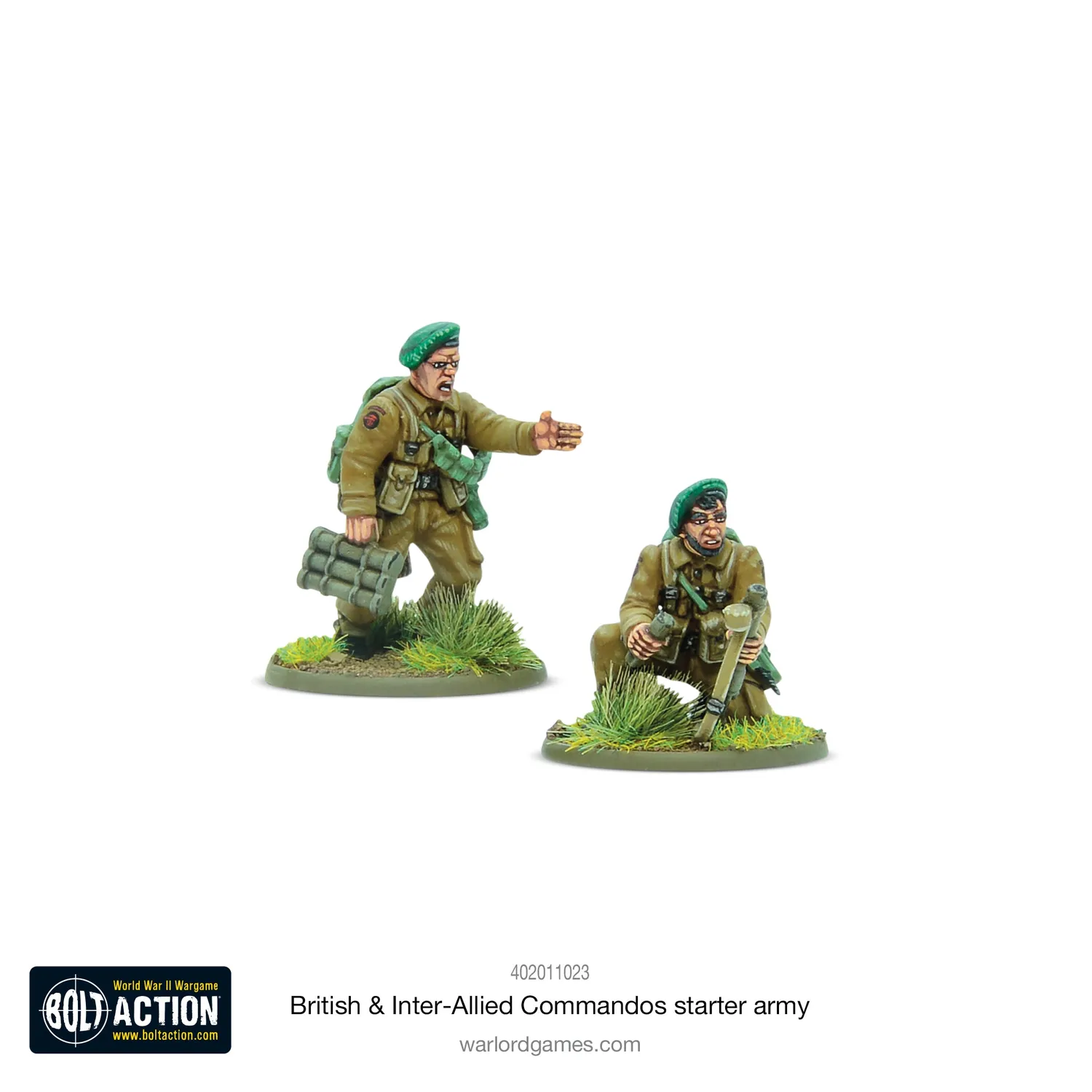 Bolt Action Churchill's Gangsters armée de démarrage commandos britanniques