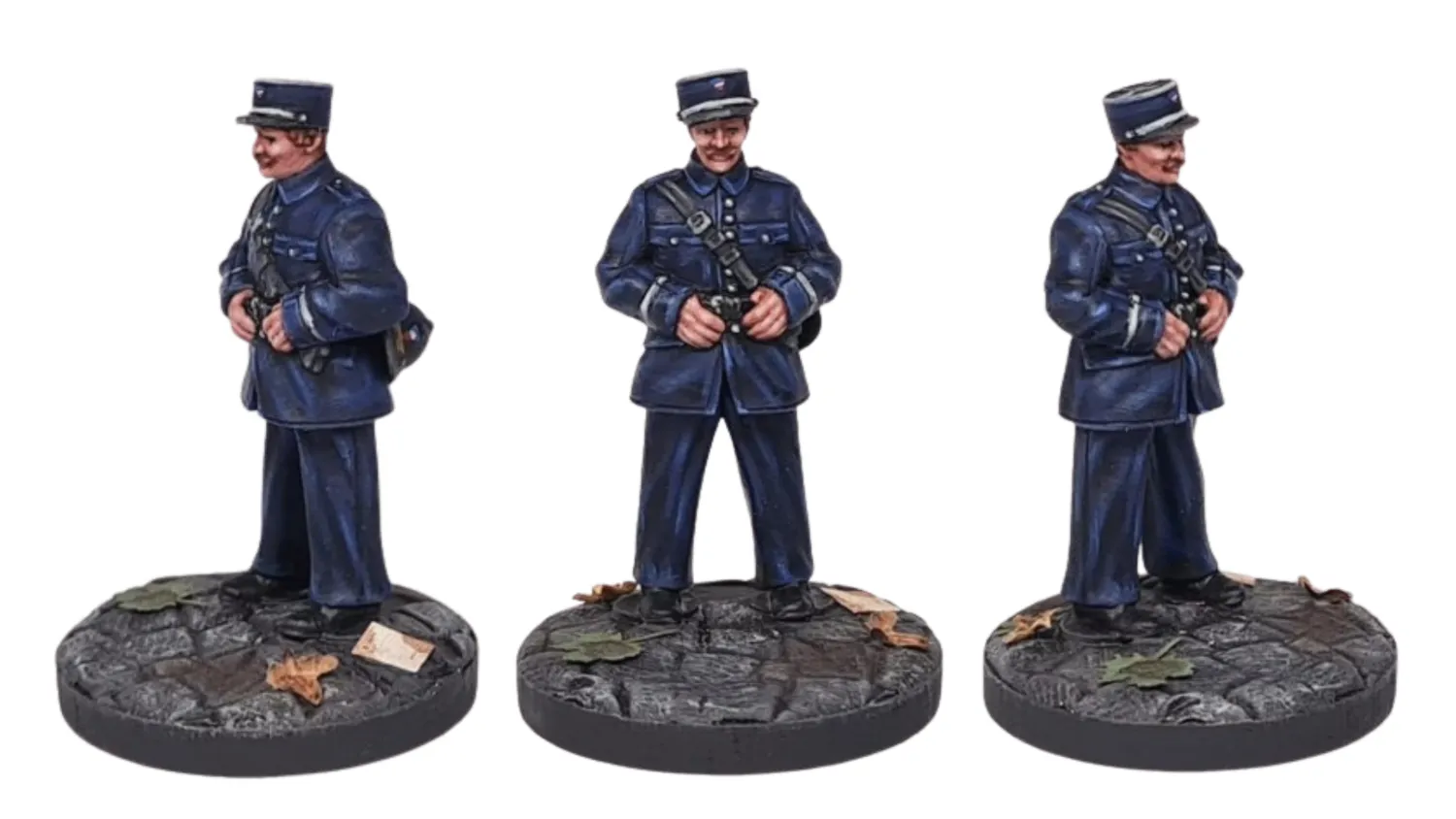 Des Tranchées aux Barricades Policiers Parisiens FFI fichier STL 28mm