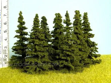Albion Spruce 65-80 mm arbre maquette épicéa 7 pièces