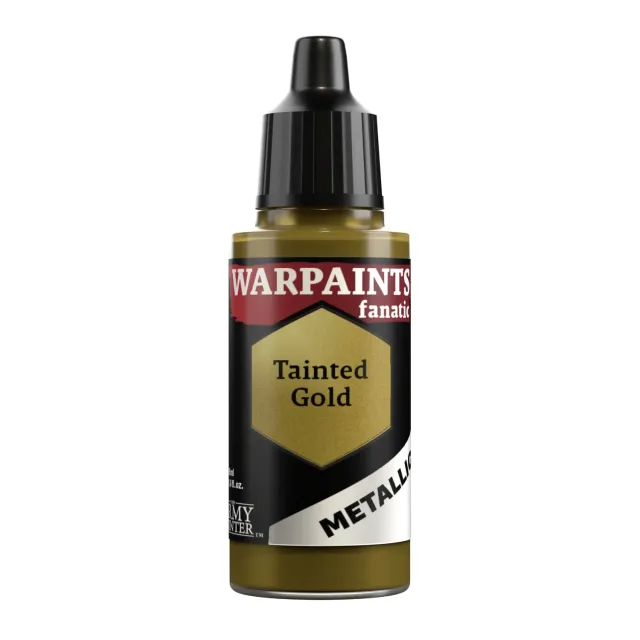 Bolt Action Warpaints Fanatic Metallic Tainted Gold peinture acrylique 18 ml métallique