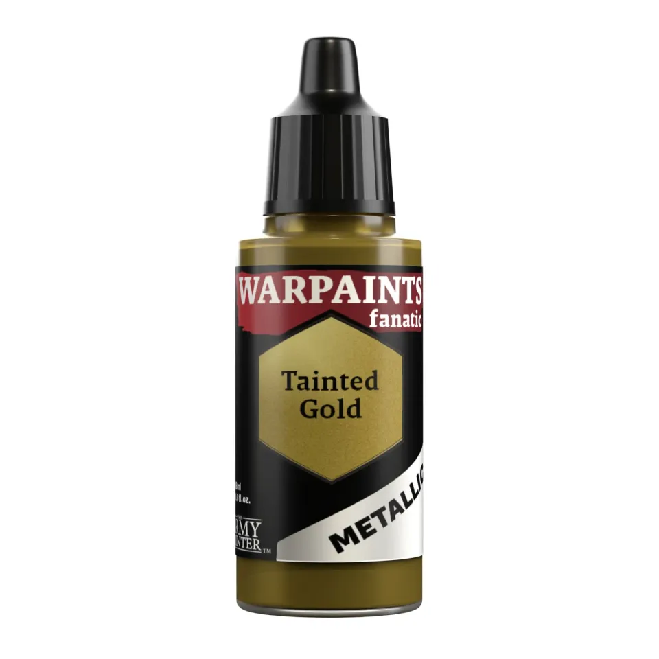 Bolt Action Warpaints Fanatic Metallic Tainted Gold peinture acrylique 18 ml métallique