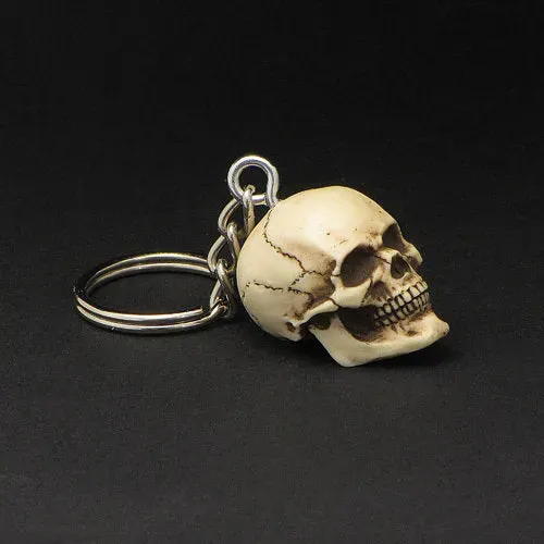 Brother Vinni Skull porte-clés résine 2,5cm crâne anatomique