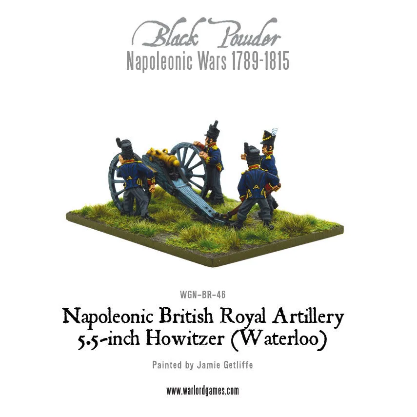 Warlord Games Black Powder Howitzer 5.5-inch figurine métal Waterloo