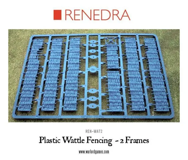 Bolt Action Plastic Wattle Fencing clôture de terrain plastique 2 cadres