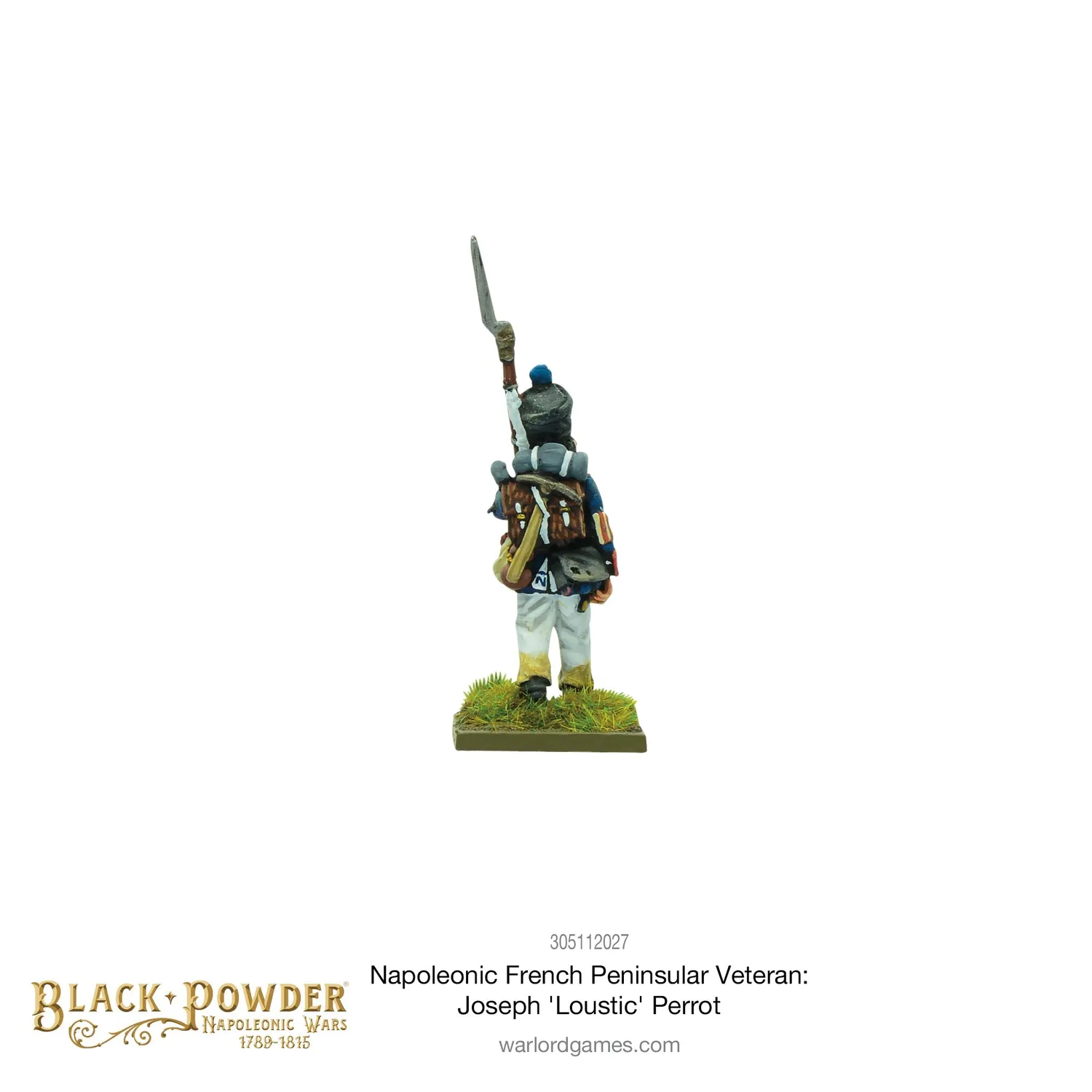 Bolt Action Black Powder Joseph Loustic Perrot figurine résine vétéran
