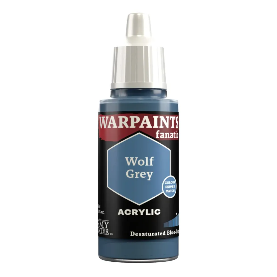 Bolt Action Warpaints Fanatic Wolf Grey peinture acrylique 18 ml couvrante