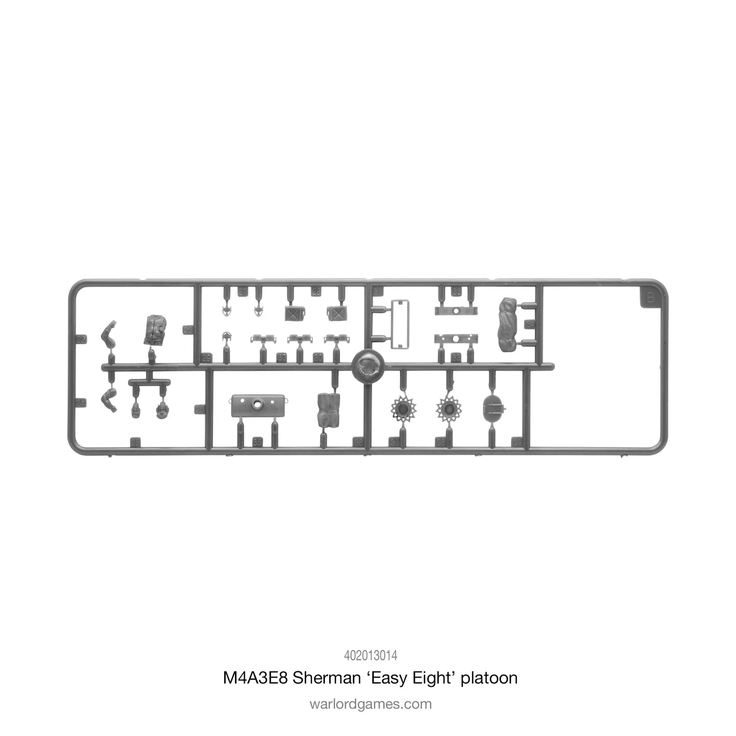 Bolt Action M4A3E8 Sherman Easy Eight platoon 3 chars