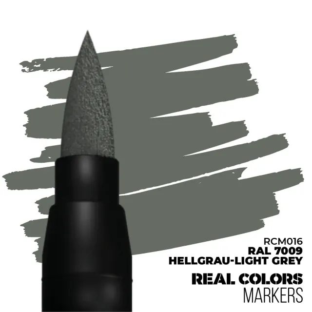 DES TRANCHEES AUX BARRICADES Marqueur acrylique GRIS CLAIR RAL 7009 – HELLGRAU