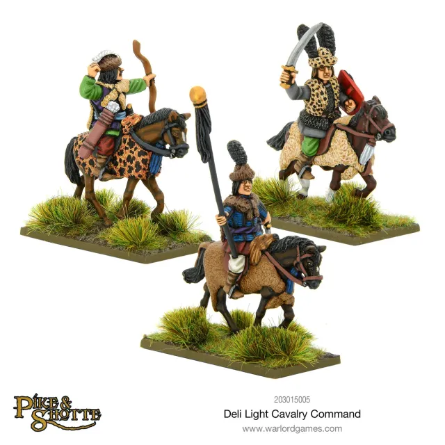 Warlord Games Pike & Shotte Delhi Light Cavalry figurines commandement