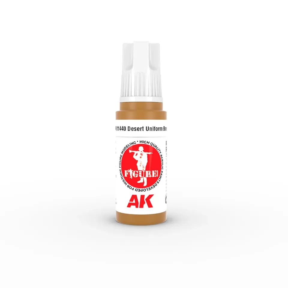 AK Interactive 3Gen Desert Uniform Base peinture marron 17ml