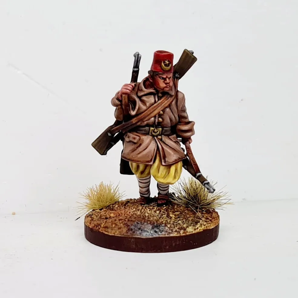 Des Tranchées aux Barricades Infanterie Ottomane figurines 28mm résine