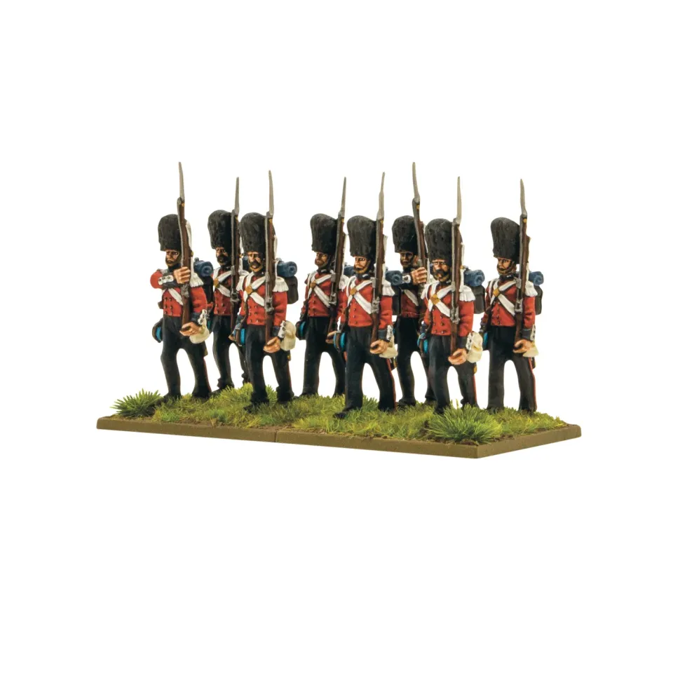 Warlord Black Powder Crimean British Foot Guards métal 8 figs
