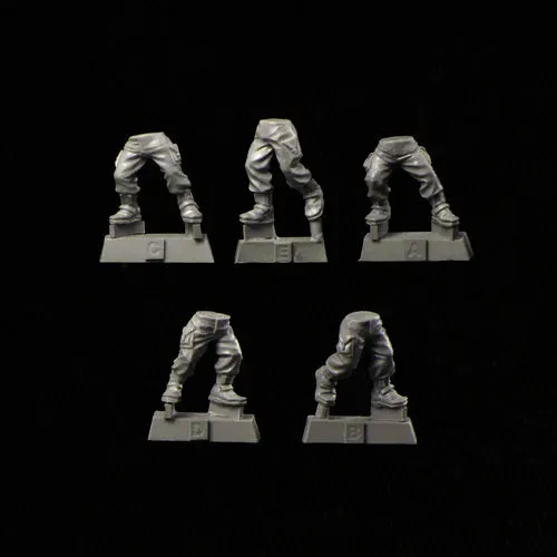 Brother Vinni jambes soldat bits 28mm 5 paires résine