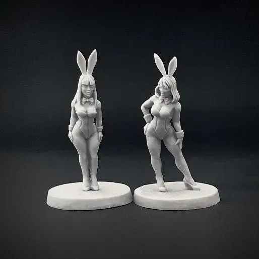 Brother Vinni Bunny Girls 01 figurine 28 mm pin-up