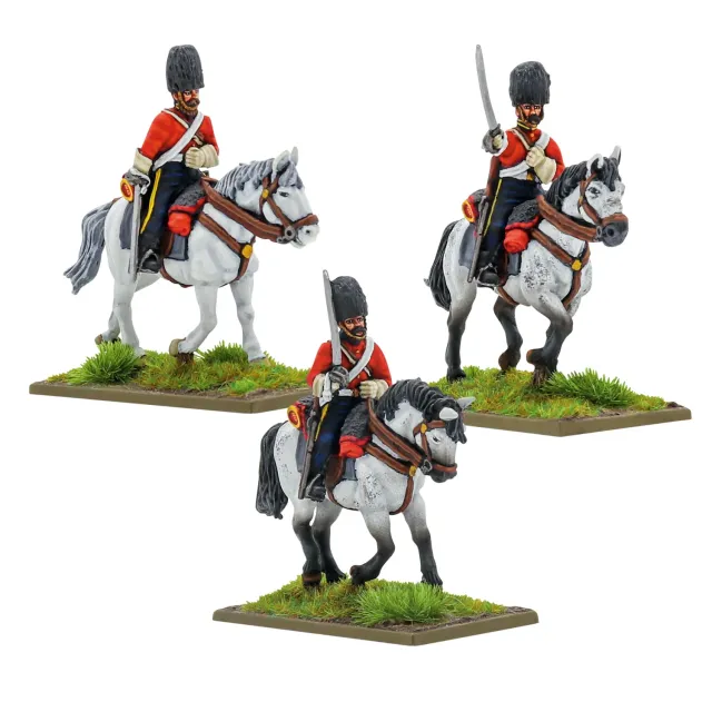 Bolt Action Crimean War British Scots Greys heavy cavalry figurines métal