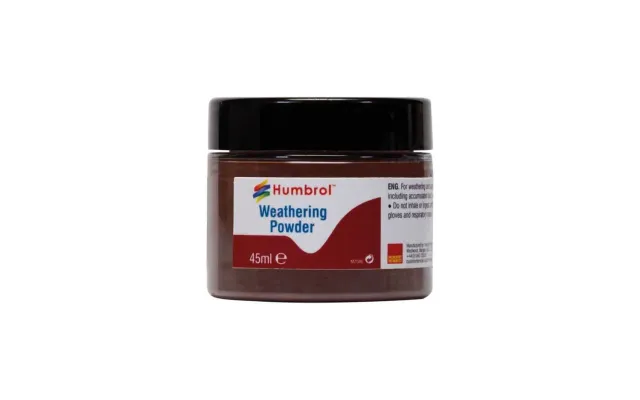 Humbrol Weathering Powder Dark Earth poudre de patine 45 ml terre
