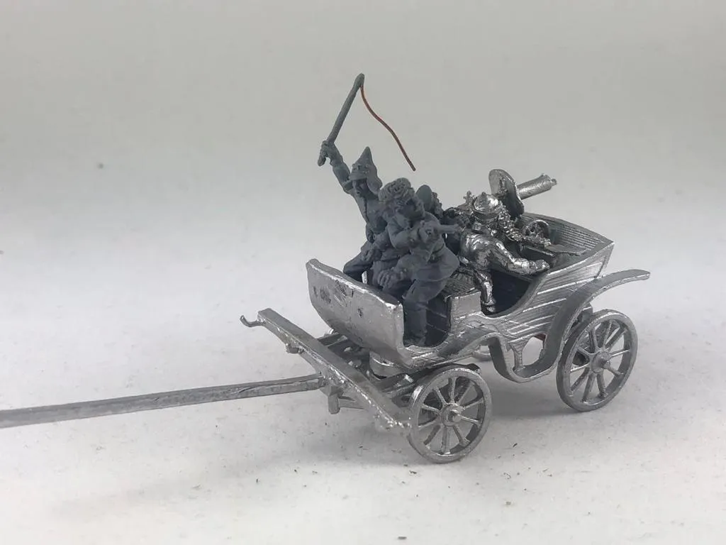 Des Tranchées aux Barricades Tatchanka figurine métal 28mm