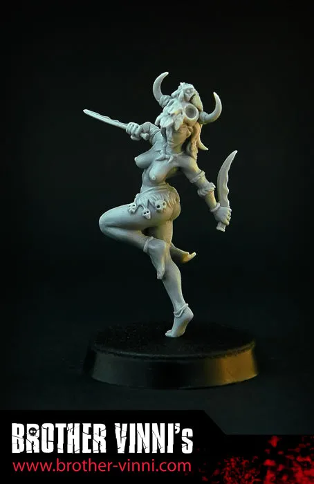 Brother Vinni Ritual Dancer figurine 28mm résine tribale