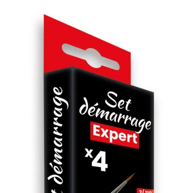 Prince August Kit de démarrage Expert kit peinture 4 pièces français