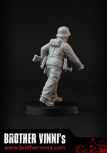 Brother Vinni Soldat Allemand WW2 figurine résine 28mm