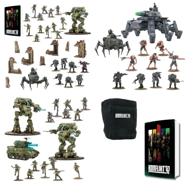 Bolt Action Konflikt 47 Rift Buster Mega Bundle jeu plastique