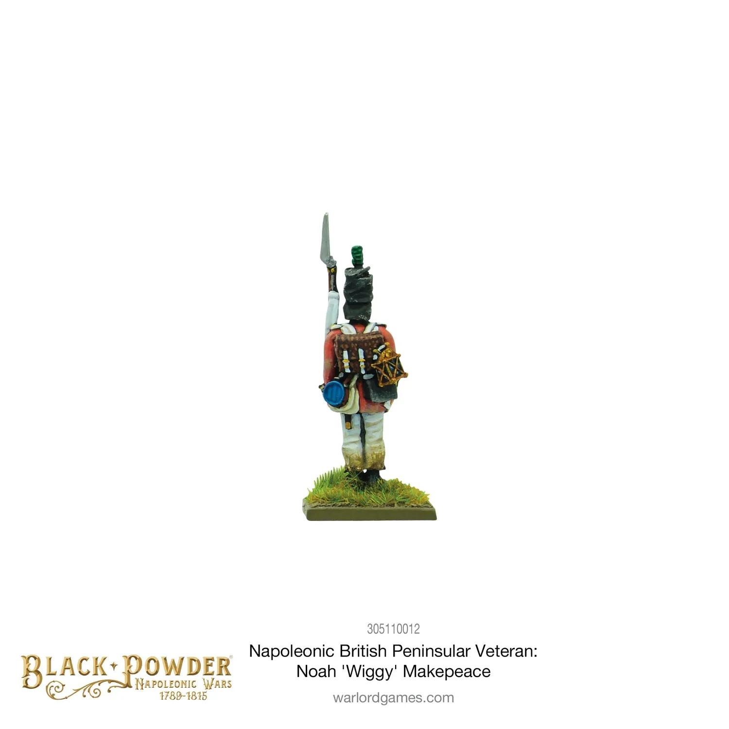 Bolt Action Noah Wiggy Makepeace figurine résine 28mm