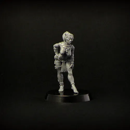 Brother Vinni Elfe Voleuse figurine résine 28mm DnD
