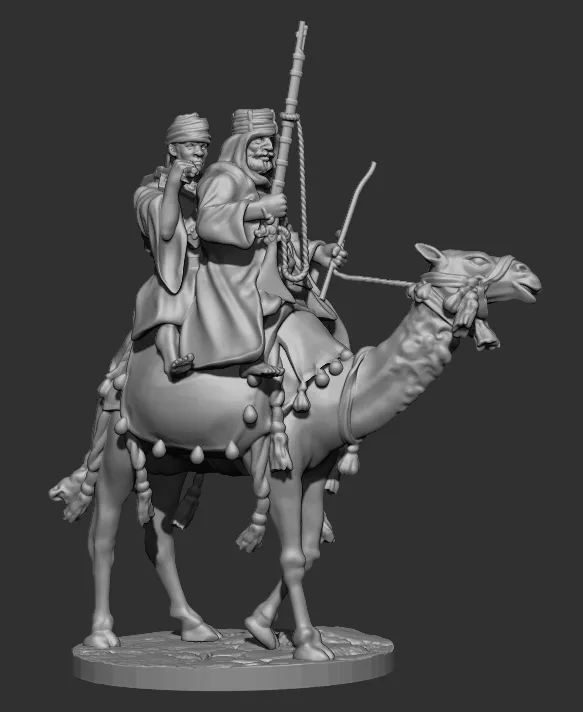Des Tranchées aux Barricades Armée chérifienne fichier STL 28mm