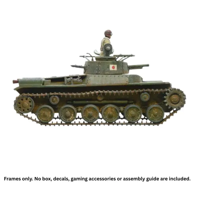 Bolt Action Chi-Ha Type 97 châssis plastique pour char japonais