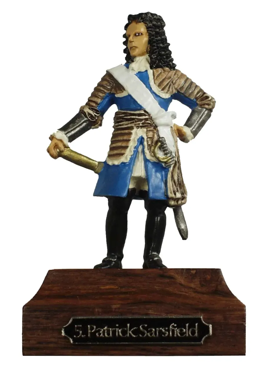 Prince August IHP05 Patrick Sarsfield statue figurine métal 54 mm peinte à la main