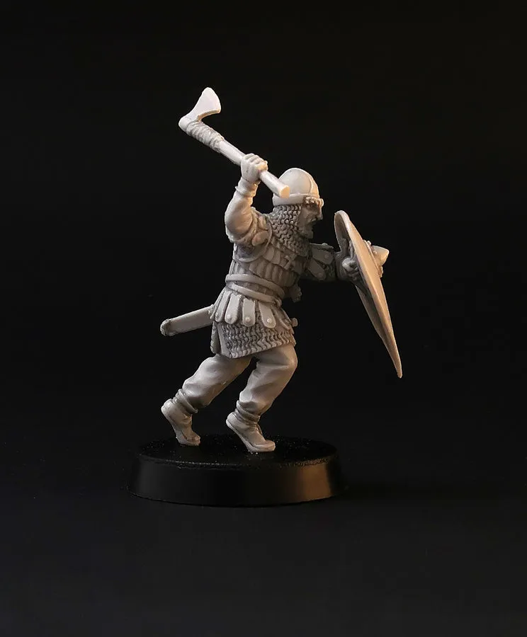 Brother Vinni Varangian Guard 2 lot 4 figurines résine 28mm haches