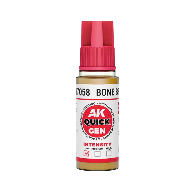 Bolt Action QuickGen BONE BROWN 18 ml peinture acrylique marron