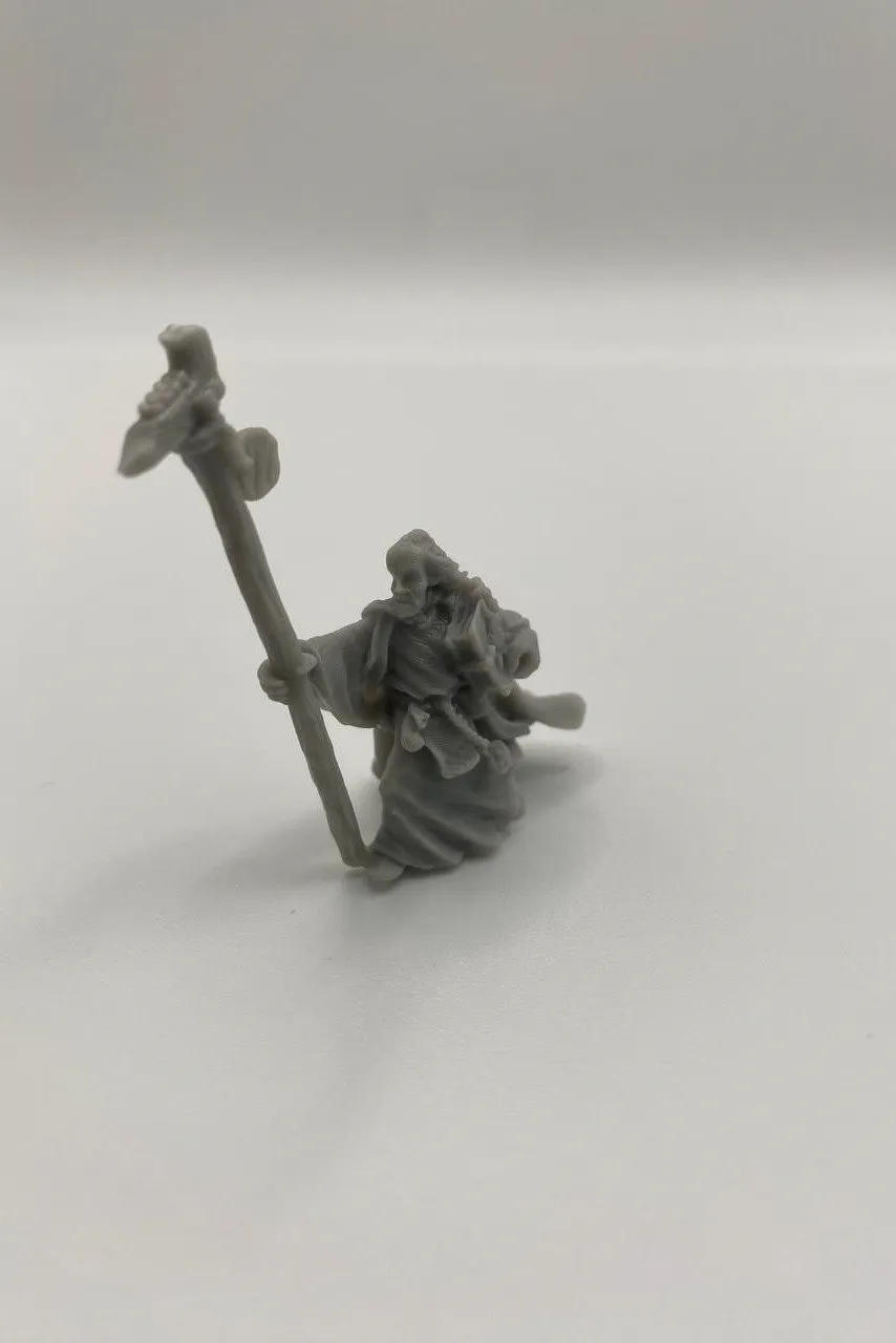 Epic Forge Mage Bâton Enchanté figurine elfe